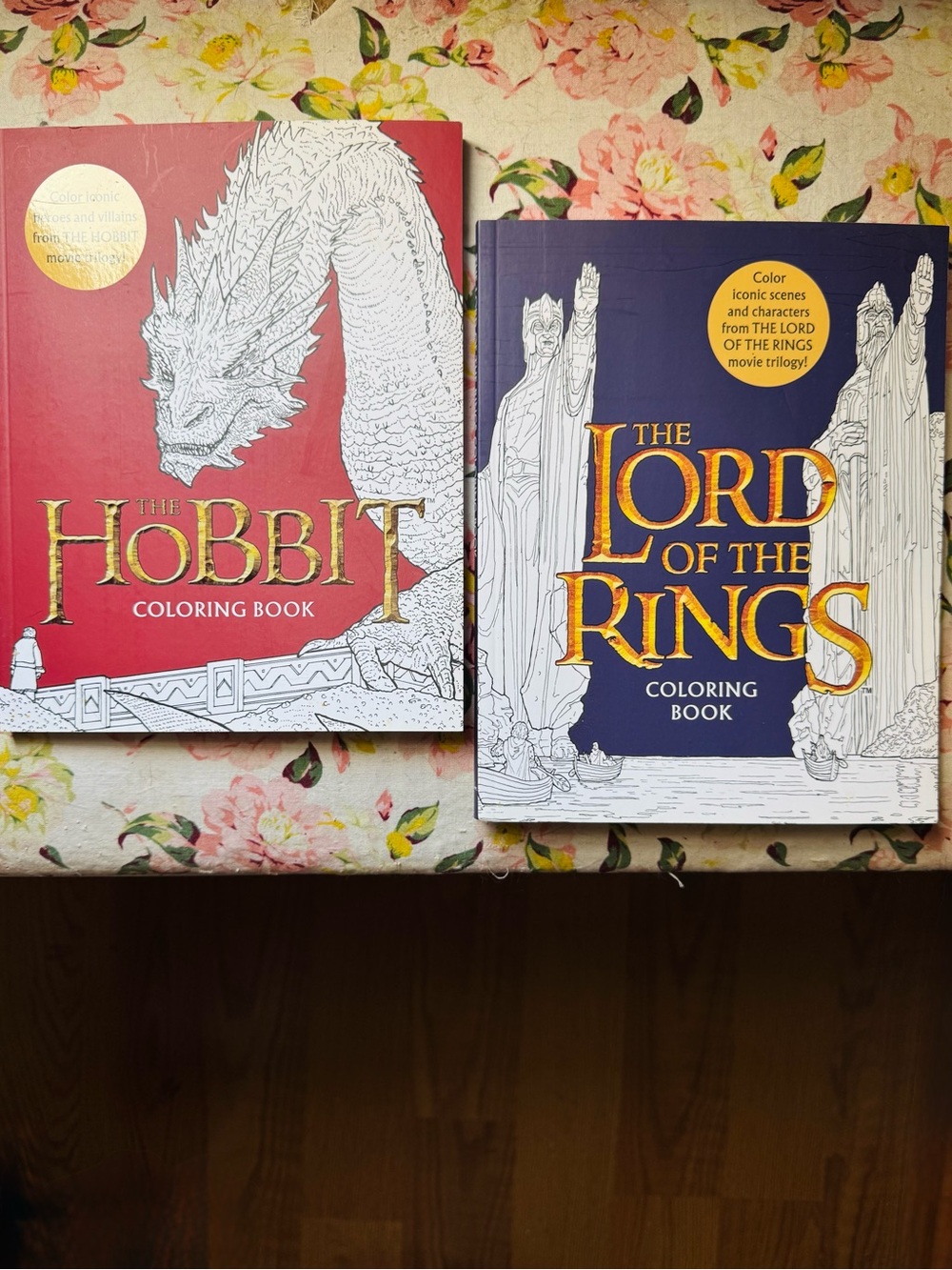 NWT The Hobbit & The Lord of the Rings Coloring Books - large